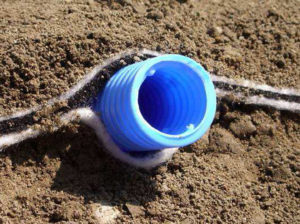 Teradrain® geocomposite with mini-drain collector
