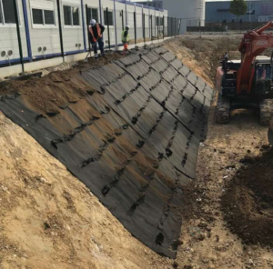Anti-erosion, filtering, and reinforced Teracro® geocontainer
